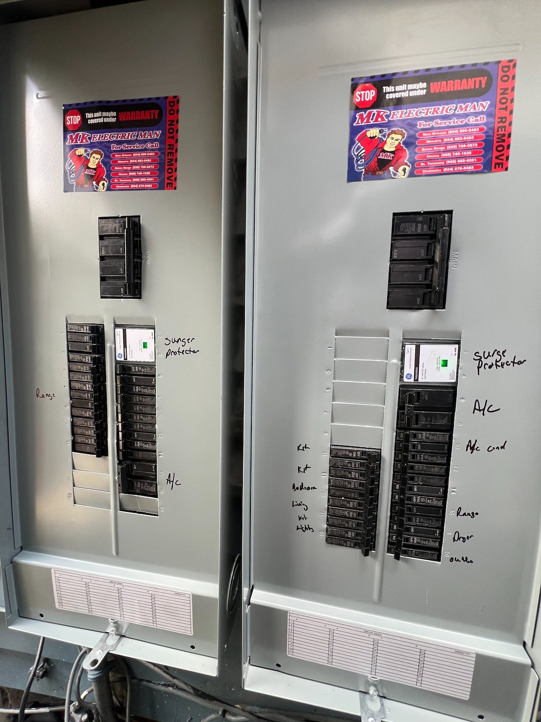 Expert Circuit Breaker Panel Replacement in New Orleans, LA by MK Electric Man